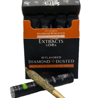 10 Pack Moonrock Diamond Dusted Pre Rolls