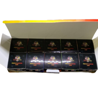 Premium Moon Rock Clusters Box of 10