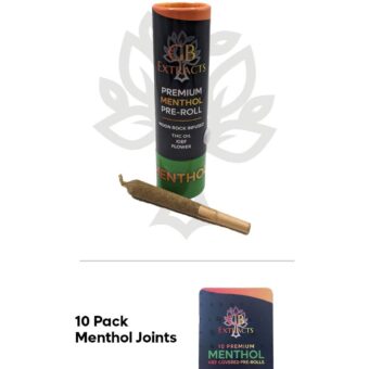 Menthol Mini Joints - Diamond Dusted